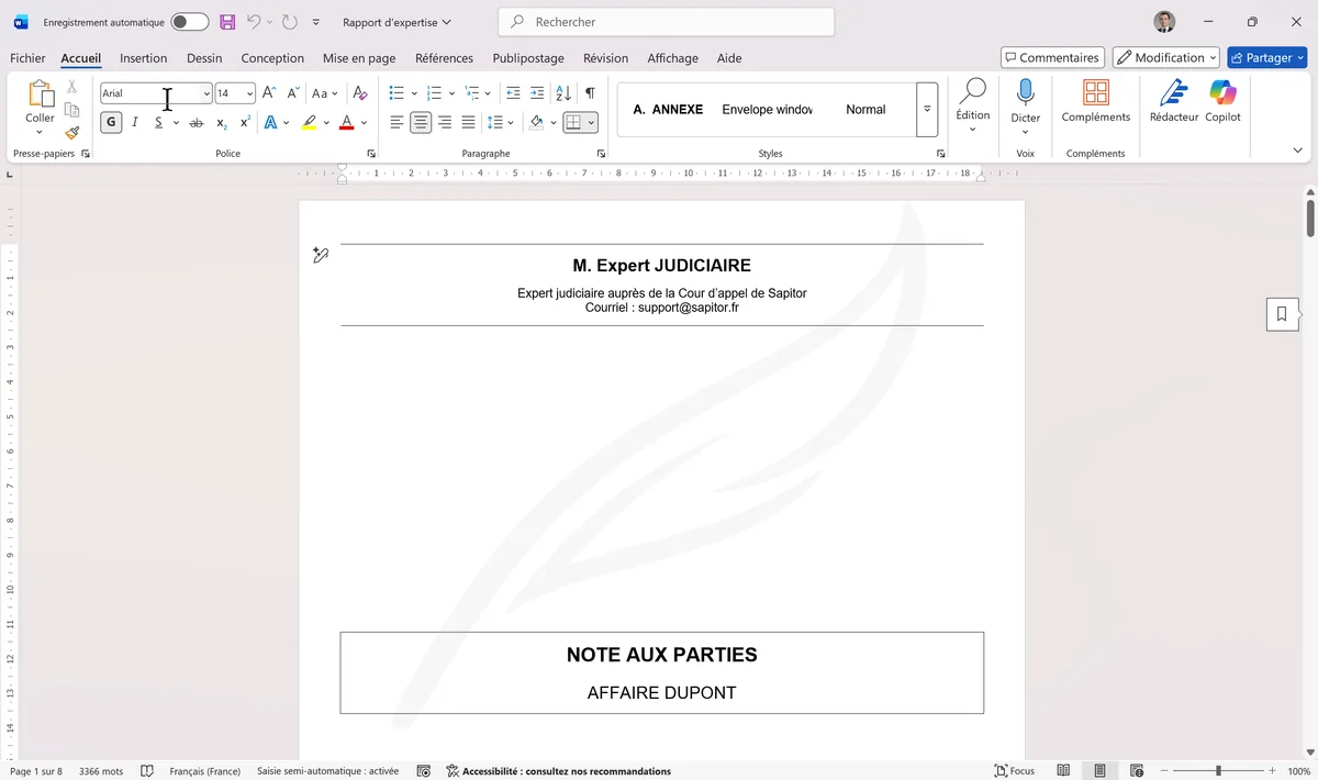 Bouton ¶ dans le groupe Paragraphe de l'onglet Accueil