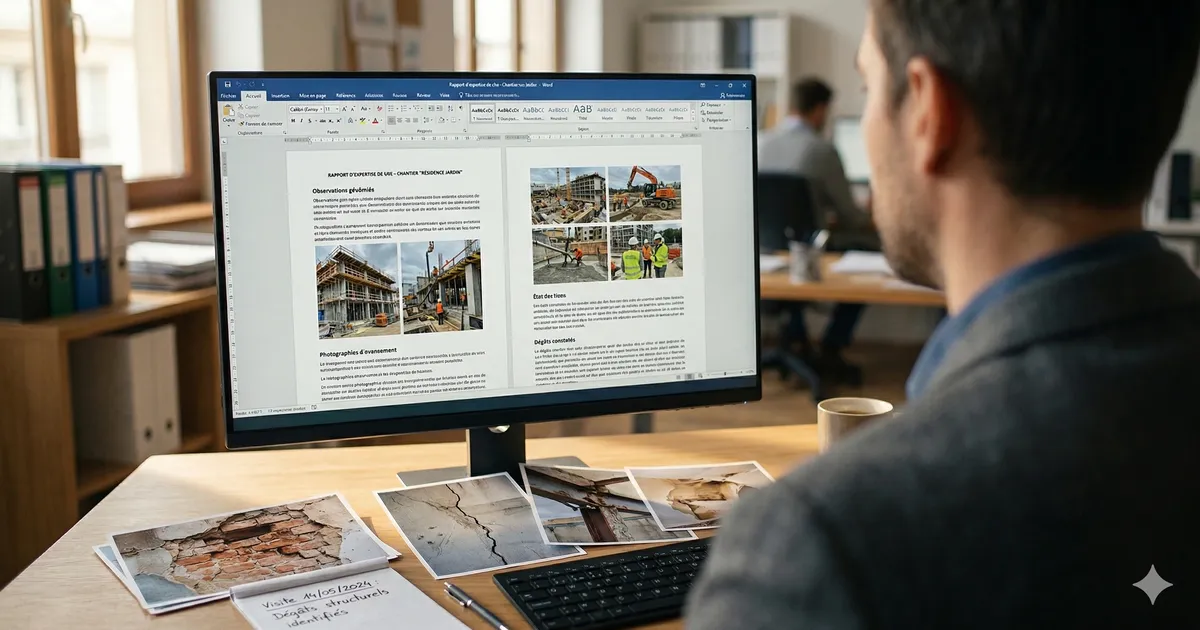 Images dans Word : insérer, rogner et compresser les photos d'un rapport