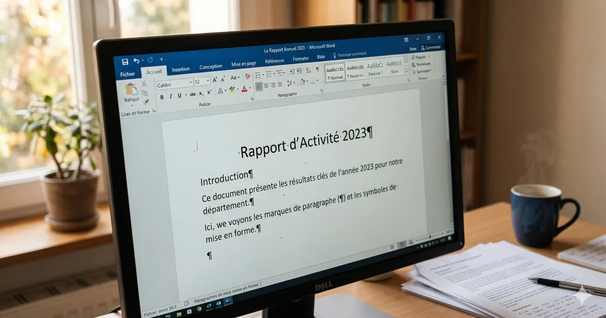 Mise en page Word : comprendre et maîtriser les marques de formatage